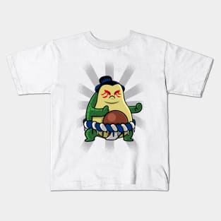 Avocado Sumo Kids T-Shirt